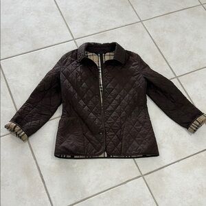 Burberry Brown Quilted Jacket